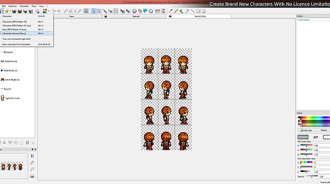 Game Character Hub: Second Story