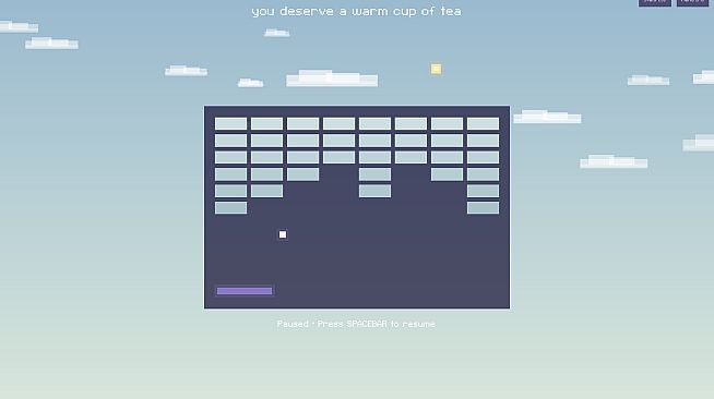 Milk and Pixels: A Cozy Brick Breaker