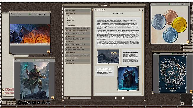 Fantasy Grounds - Raiders of the Serpent Sea Players Guide