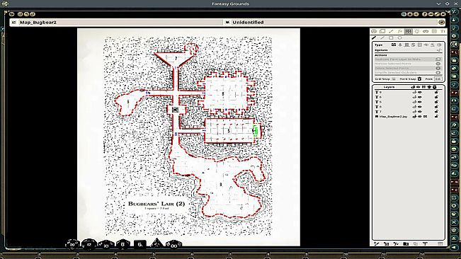 Fantasy Grounds - VTT Map Pack: The Lost Crypt