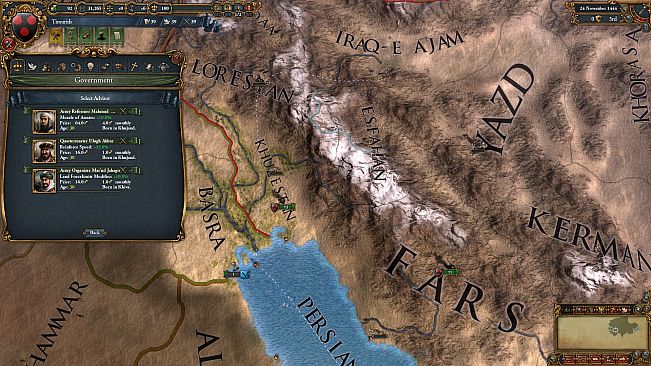 Europa Universalis IV: Muslim Advisor Portraits