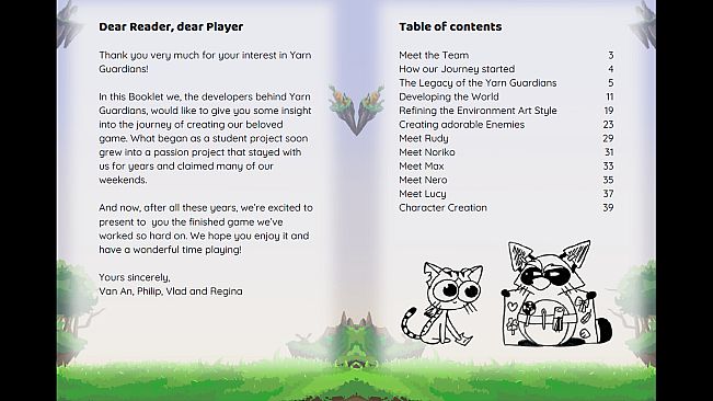 Yarn Guardians – Official Concept Art Book