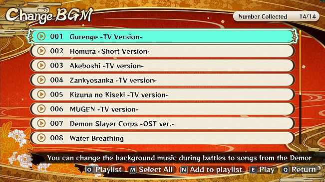 Demon Slayer -Kimetsu no Yaiba- The Hinokami Chronicles 2: Demon Slayer: Kimetsu no Yaiba Anime Songs & BGM Pack