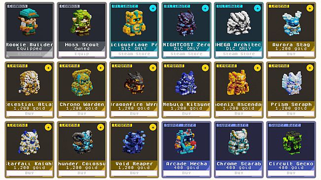 Cubiciousflage - Character Pack