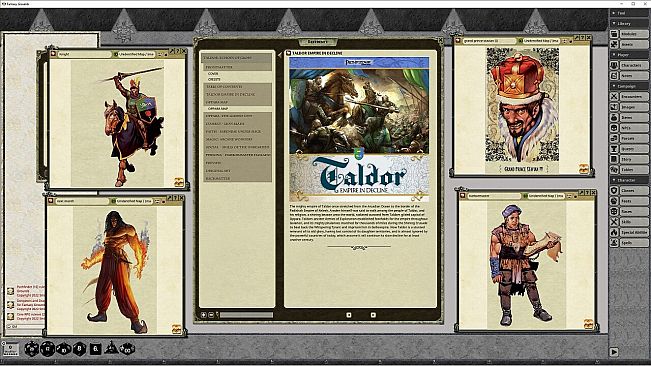 Fantasy Grounds - Pathfinder RPG - Pathfinder Companion Taldor Echoes of Glory