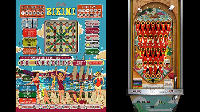 Bingo Pinball Gameroom - Bally Bikini
