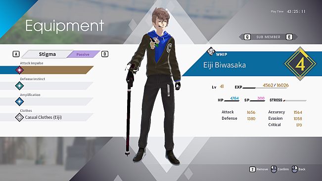 The Caligula Effect: Overdose - Casual Clothes Costume Set