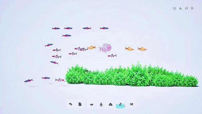 White Aquarium: Live Wallpaper
