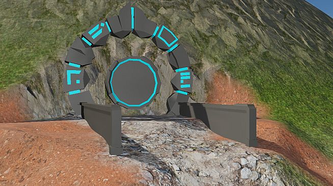 GameGuru MAX Low Poly Mini Kit - Sci-Fi Portals