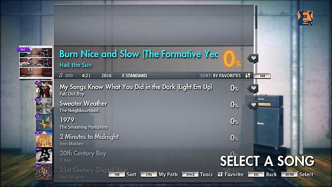 Rocksmith 2014 – Hail The Sun - “Burn Nice and Slow (The Formative Years)”