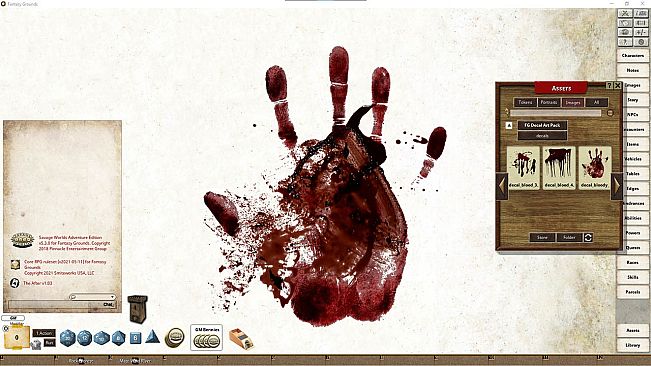 Fantasy Grounds - Fantasy Grounds Decal Art Pack