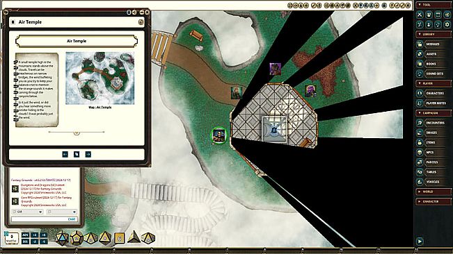 Fantasy Grounds - Maps By Devynia Volume 2: Elemental Encounters