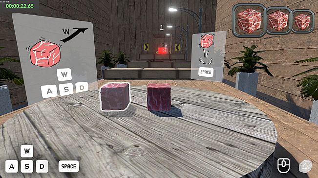 GHOST OF THE DICED STEAK