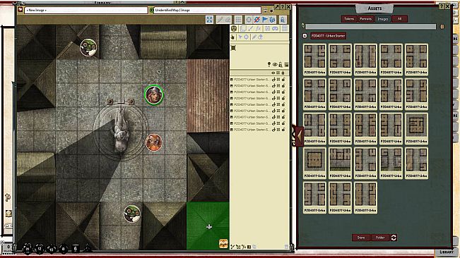Fantasy Grounds - Pathfinder RPG - Urban Starter Set