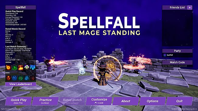 Spellfall: Last Mage Standing