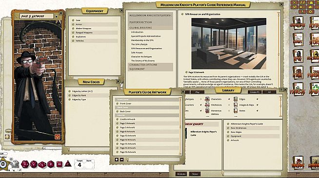 Fantasy Grounds - Millennium Knights (Savage Worlds)