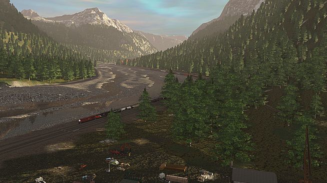 Trainz 2022 DLC - Canadian Rocky Mountains Ottertail to Castle Jct