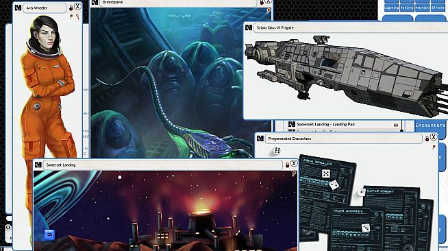 Fantasy Grounds - Xenomorphs: The Fall of Somerset Landing (W.O.I.N. N.E.W.)