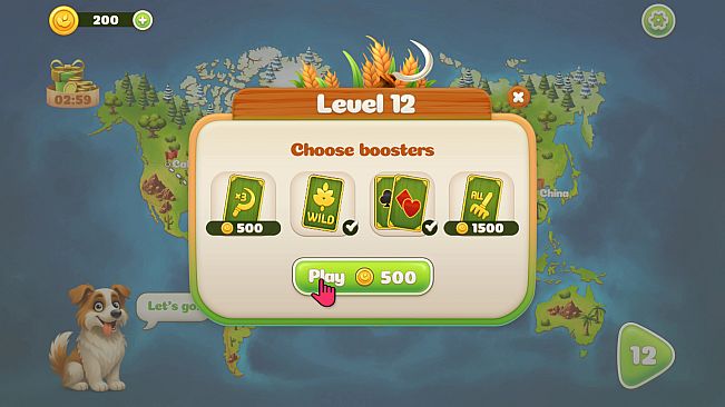 Farming TriPeaks Solitaire