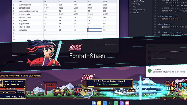 Task Bar Isekai