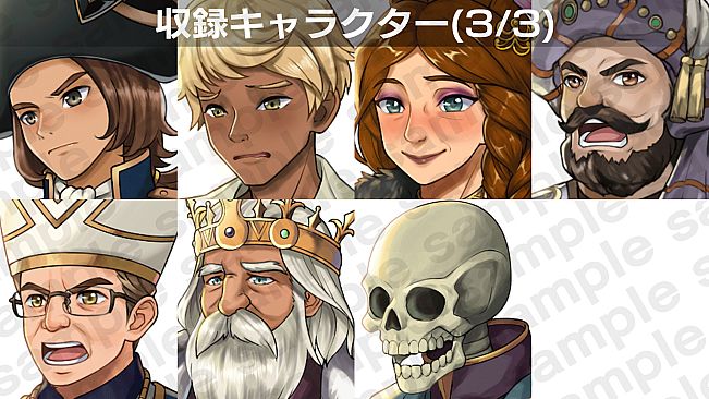 RPG Maker Unite Default Character Facial Expression Assets1