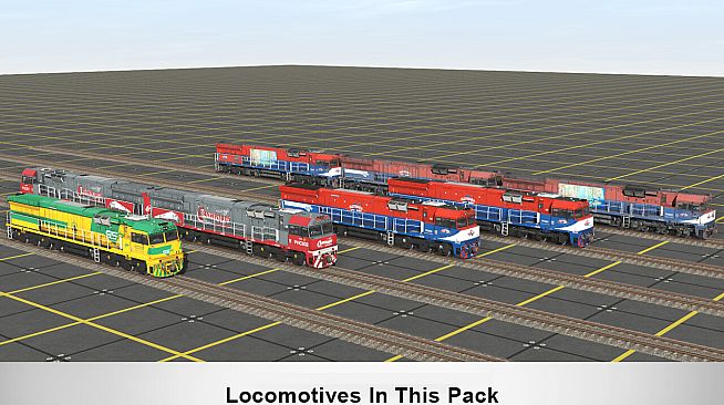 Trainz 2022 DLC - SSR Fletchers Crawfords GE C44aci Pack