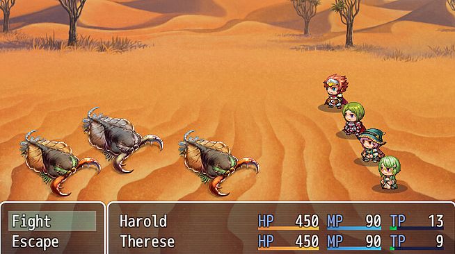 RPG Maker MV - Nemo's Desert Battlers Pack 1