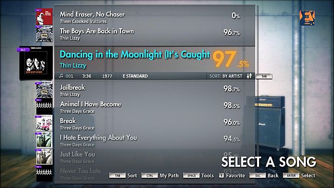 Rocksmith 2014 – Thin Lizzy - “Dancing In The Moonlight (It’s Caught Me In Its Spotlight)”