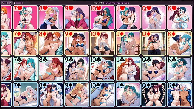 NSFW Solitaire - Lesbian Love