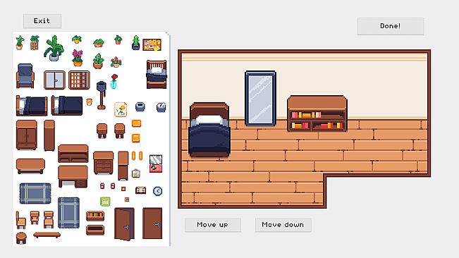 Pixel Room Stickers
