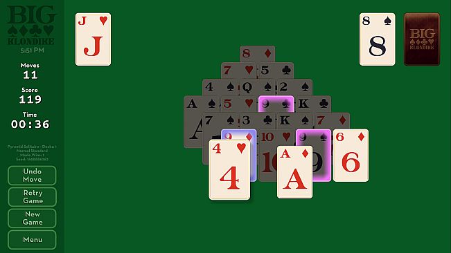 Big Klondike - Pyramid