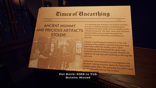 I met an Archaeologist