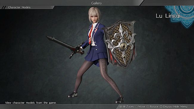 DYNASTY WARRIORS 9: Lu Lingqi (High School Girls Costume) / 呂玲綺 「女子高生風コスチューム」