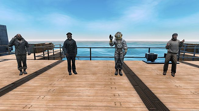 From the Depths - Gone to Sea characters