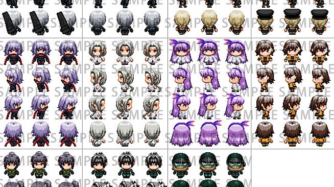RPG Maker MV - Soldier Character Pack 2