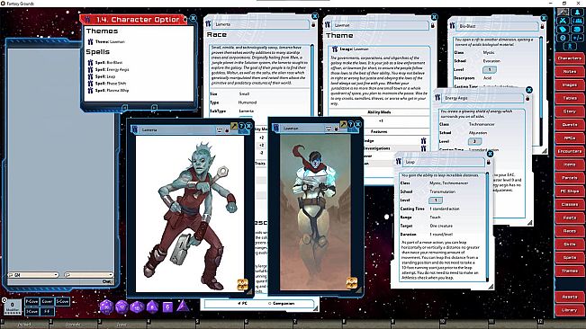 Fantasy Grounds - Star System Set: Salutian (FULL SET)