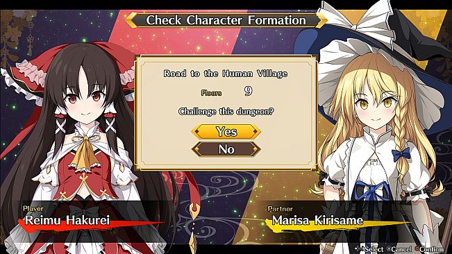 "Reimu Hakurei" Elegant Shrine Maiden Robe (Touhou Genso Wanderer -FORESIGHT-)