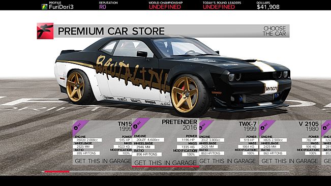 FURIDASHI - PREMIUM CARS PACK#1