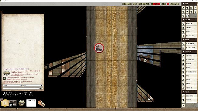 Fantasy Grounds - Deadlands: The Weird West: Map Pack 1: Grand Saloon