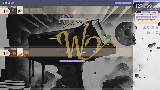 AI-VJ - Customize Your DJ Logo