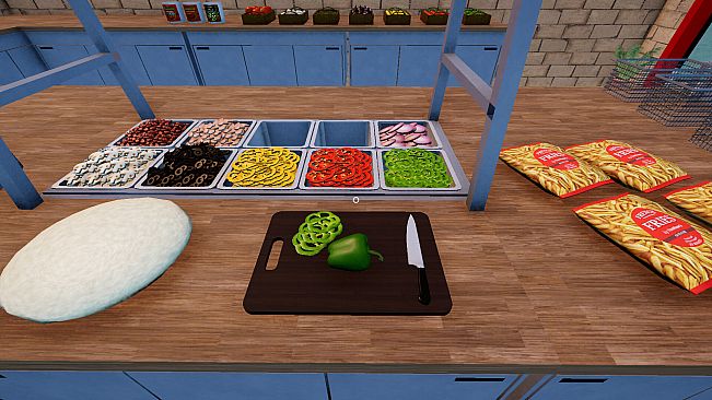 Pizza Restaurant Together