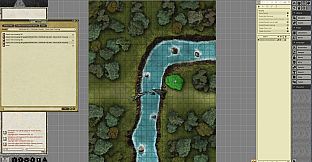 Fantasy Grounds - Pathfinder RPG - Pathfinder Flip-Mat - Classic River Crossing