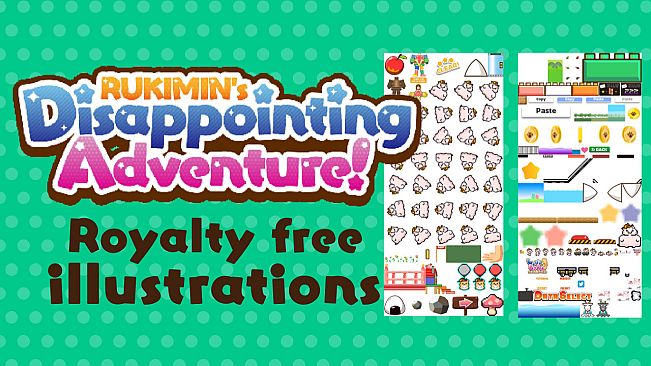 RUKIMIN's Disappointing Adventure!~SHOBOMI AND THE PHANTOM RUINS~ - Royalty free illustrations