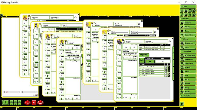 Fantasy Grounds - Cyberpunk RED - Cyberpunk: Edgerunners Mission Kit