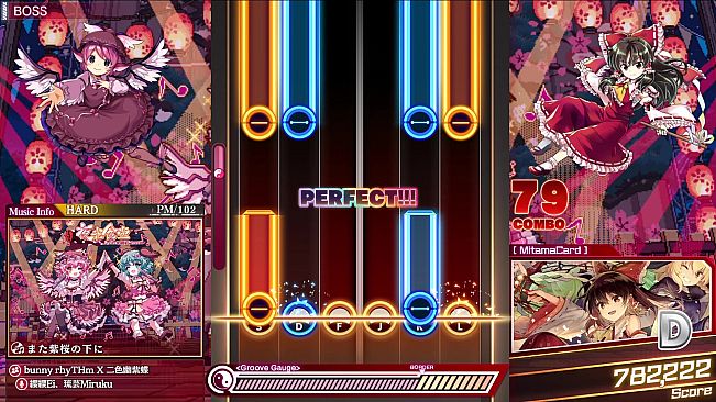 Touhou Danmaku Kagura Phantasia Lost　Touhou Mystia's Izakaya Collab "Beneath the Purple Cherry Blossoms Once Again"