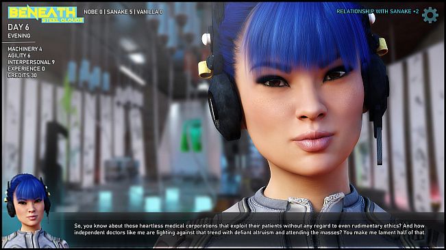 Beneath steel clouds