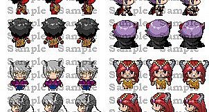 RPG Maker MV - Monster Girl Walking Sprite