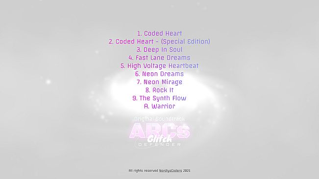 Arc's Glitch Defender Soundtrack