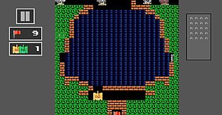 Tank Shoot 2D - Battle to save City Flag