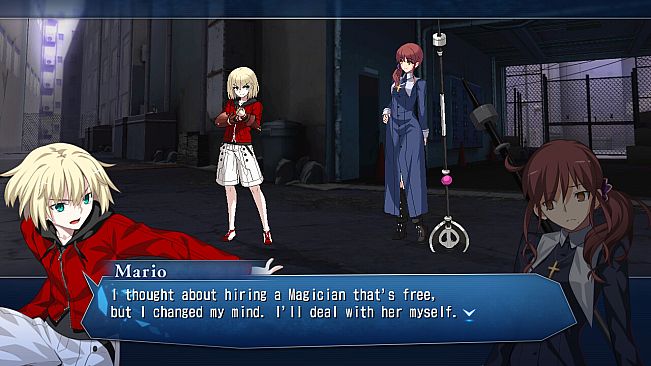 MELTY BLOOD: TYPE LUMINA - Mario Round Announcements